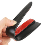 1 paio di strisce paraurti in silicone tinta unita per auto, stile: lungo, Solid Color