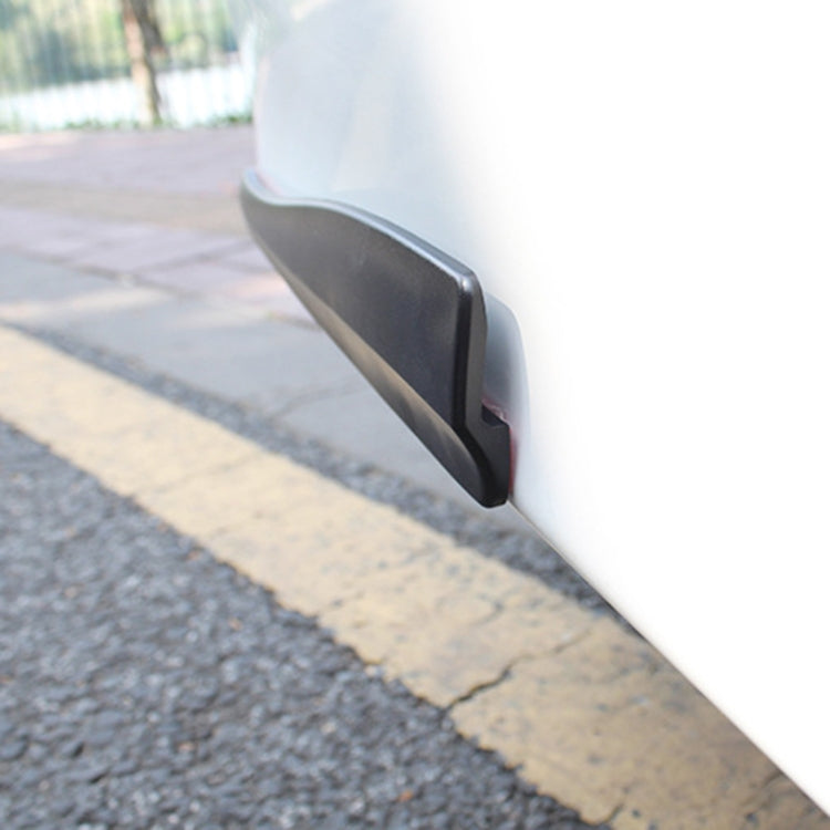 1 paio di strisce paraurti in silicone tinta unita per auto, stile: lungo, Solid Color