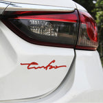 Adesivi decorativi personalizzati in lega di alluminio per auto, dimensioni: 16x3,5x04 cm