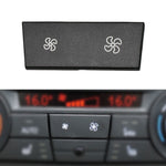 Per BMW Serie 3 E84 E90 F25 X3 Tasto del volume dell'aria sul pannello del condizionatore d'aria per auto senza OFF 6411 9344 143-MA, Air Volume Key