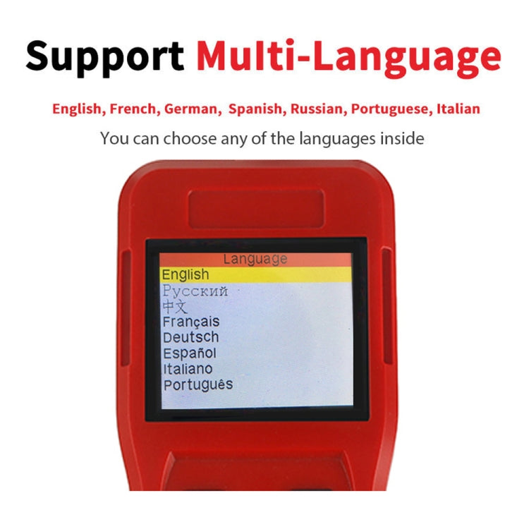 Strumento diagnostico per rilevatore di guasti OBD2 per mini lettore di codici per auto TK209, TK209