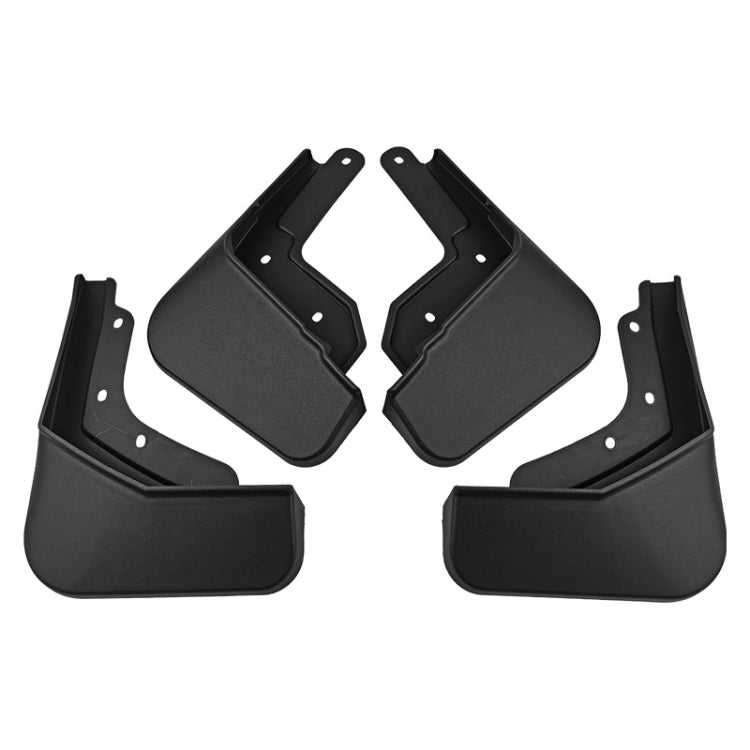 Per Polestar 2 4 pezzi/set paraspruzzi in plastica morbida per auto, For Polestar 2