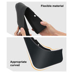 Per Polestar 2 4 pezzi/set paraspruzzi in plastica morbida per auto, For Polestar 2