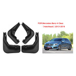 Per Mercedes-Benz Classe A Hatchback 2013-2018 4 pz/set Auto Auto In Plastica Morbida Paraspruzzi Paraspruzzi Parafango, For Mercedes-Benz A-class Hatchback 2013-2018