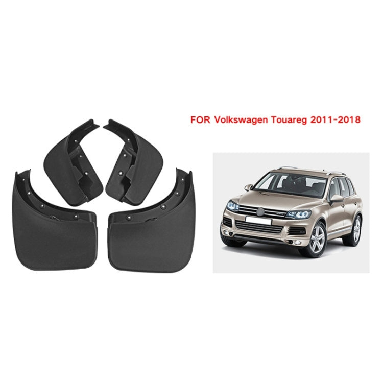 Per Volkswagen Touareg 2011-2018 4 pz/set Auto Auto In Plastica Morbida Paraspruzzi Paraspruzzi Parafango, For Volkswagen Touareg 2011-2018