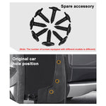 Per Volkswagen Touareg 2011-2018 4 pz/set Auto Auto In Plastica Morbida Paraspruzzi Paraspruzzi Parafango, For Volkswagen Touareg 2011-2018