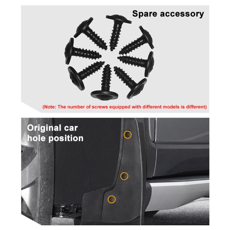 Per Volkswagen Touareg 2011-2018 4 pz/set Auto Auto In Plastica Morbida Paraspruzzi Paraspruzzi Parafango, For Volkswagen Touareg 2011-2018