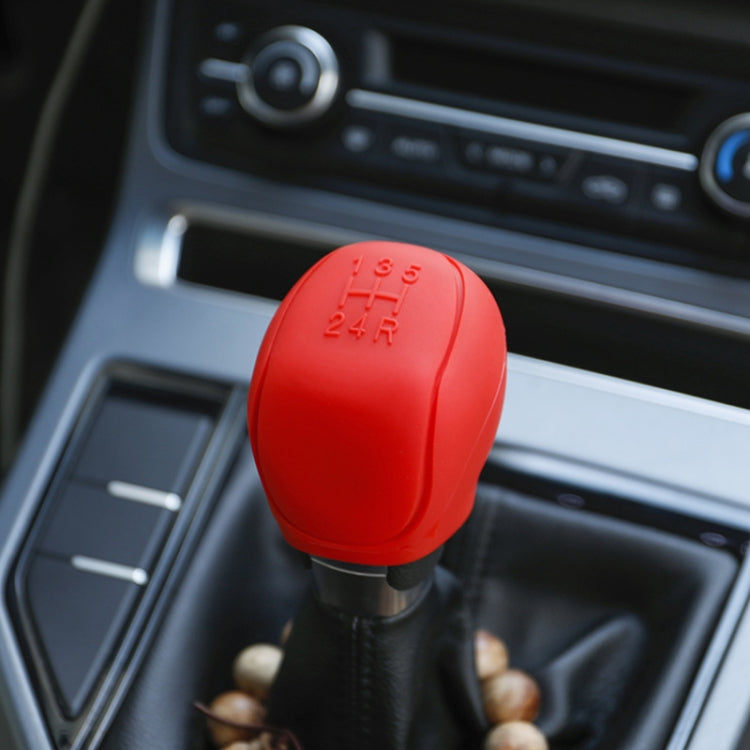 Per copertura protettiva del cambio del pomello del cambio antipolvere in silicone per auto Ford