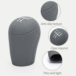 Per Volkswagen 5 marce, copertura protettiva per pomello del cambio antipolvere in silicone per auto
