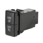 Per Toyota Auto grande fendinebbia doppio interruttore di controllo con serratura, with Lock