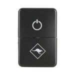 TS-202 Piccolo interruttore a doppio comando per Toyota con luce blu-verde per auto con serratura, with Lock 3