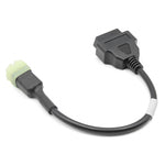 Per cavo connettore moto Kawasaki da 6 pin a OBDII femmina, For Kawasaki