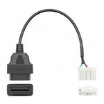 Per Tesla Model X / S 2012-2015 Cavo adattatore OBDII a 12 pin, OBDII to 12 Pin