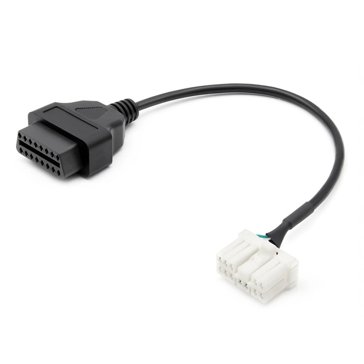Per Tesla Model X / S 2012-2015 Cavo adattatore OBDII a 12 pin, OBDII to 12 Pin