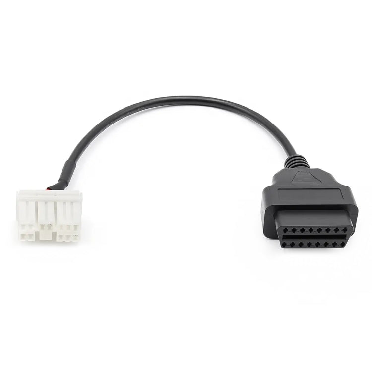 Per Tesla Model X / S 2012-2015 Cavo adattatore OBDII a 12 pin, OBDII to 12 Pin