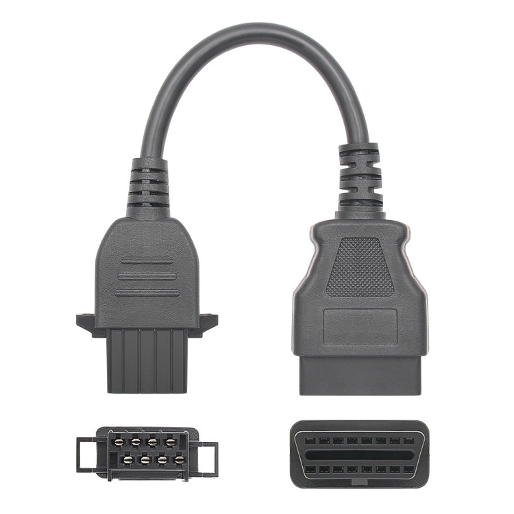 Adattatore cavo 8 pin femmina a OBDII femmina per Volvo