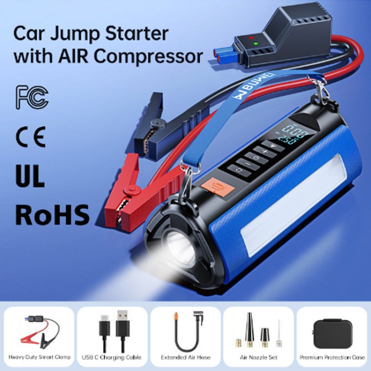 TS03C 6000mAh + Borsa EVA Macchina integrata con pompa di aria per avviamento di emergenza per auto, versione bassa, Low Version