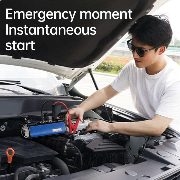 TS03C 6000mAh + Borsa EVA Macchina integrata con pompa di aria per avviamento di emergenza per auto, versione bassa, Low Version