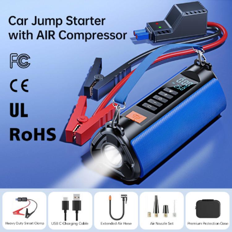 TS03H 8400mAh + Borsa EVA Macchina integrata con pompa di aria per avviamento di emergenza per auto, versione alta, High Version