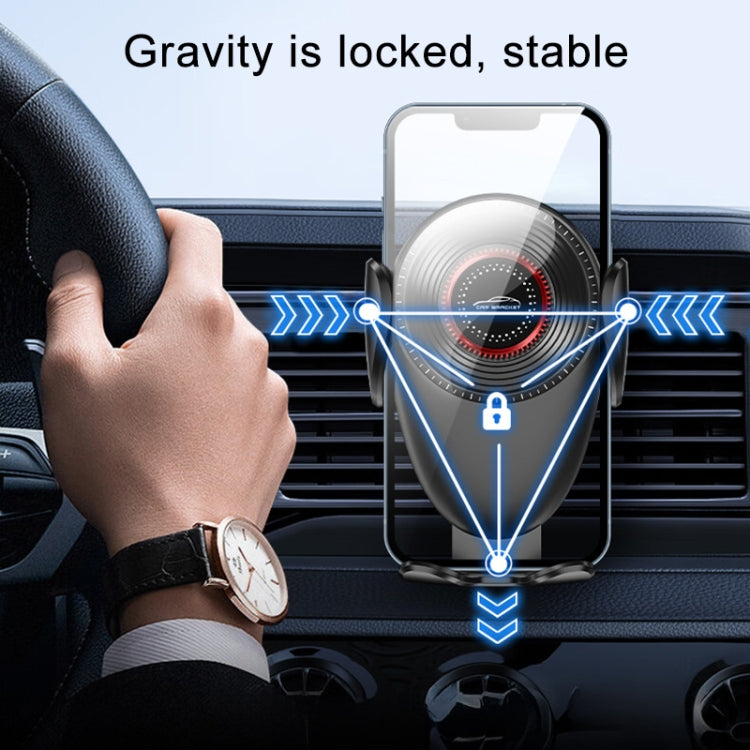 Supporto di navigazione per telefono con presa d'aria meccanica universale per auto M8, M8