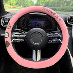 Coprivolante auto in peluche antiscivolo diametro 38 cm