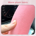 Coprivolante auto in peluche antiscivolo diametro 38 cm