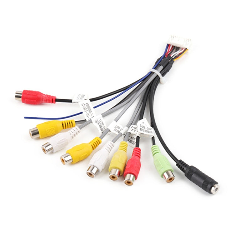 Cavo per microfono audio da 20 pin per navigazione Android Palminfo Cavo per amplificatore per basso RCA, Amplifier Cable
