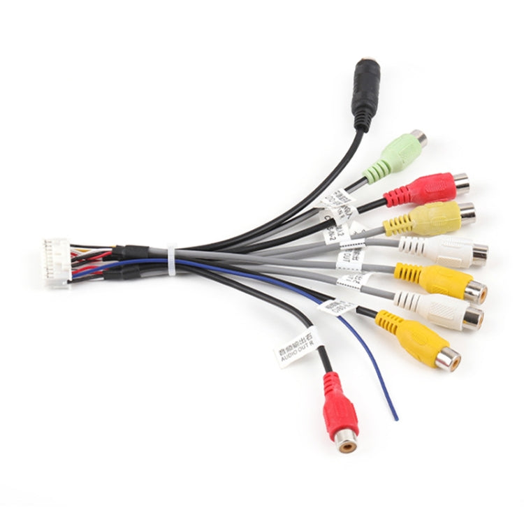 Cavo per microfono audio da 20 pin per navigazione Android Palminfo Cavo per amplificatore per basso RCA, Amplifier Cable