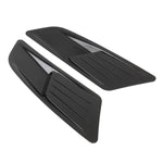 HD-713 1 paio di adesivi decorativi per cofano auto, adesivi per prese d'aria, parafanghi, Black