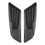 HD-713 1 paio di adesivi decorativi per cofano auto, adesivi per prese d'aria per parafanghi (fibra di carbonio), Carbon Fiber
