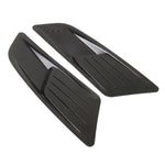 HD-713 1 paio di adesivi decorativi per cofano auto, adesivi per prese d'aria per parafanghi (fibra di carbonio), Carbon Fiber