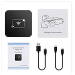 Auto Intelligent AI Box Auto originale cablata per Android Auto wireless, Android Auto