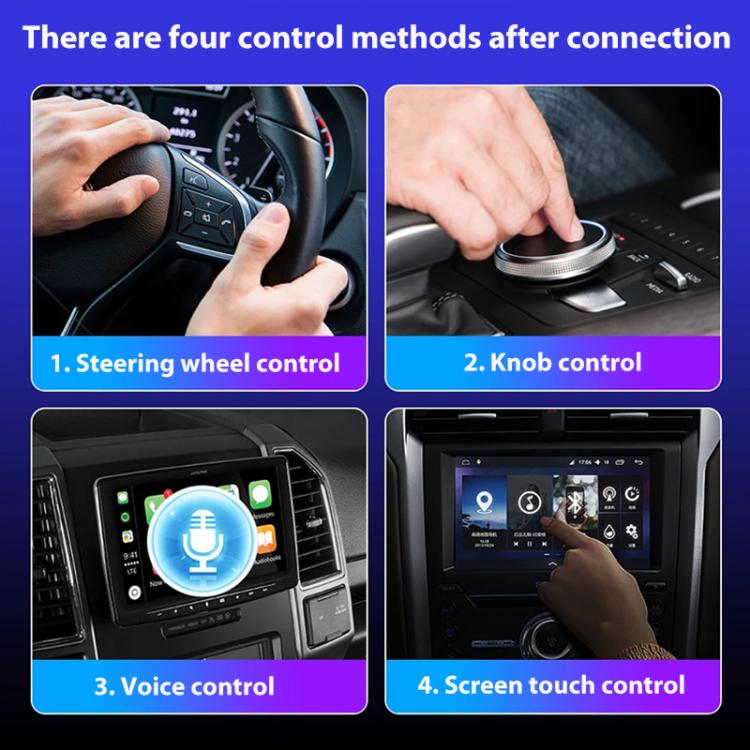 Auto Intelligent AI Box Auto originale cablata per Android Auto wireless, Android Auto