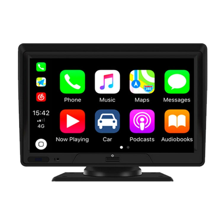 P702D Navigatore per auto wireless con display touch portatile da 7 pollici Registratore di guida intelligente a doppia lente, P702D