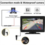 P702D Navigatore per auto wireless con display touch portatile da 7 pollici Registratore di guida intelligente a doppia lente, P702D