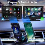 P702D Navigatore per auto wireless con display touch portatile da 7 pollici Registratore di guida intelligente a doppia lente, P702D