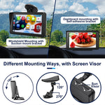 P701S Navigatore per auto wireless con display touch portatile da 7 pollici Smart CarPlay Bluetooth Immagine di retromarcia, P701S