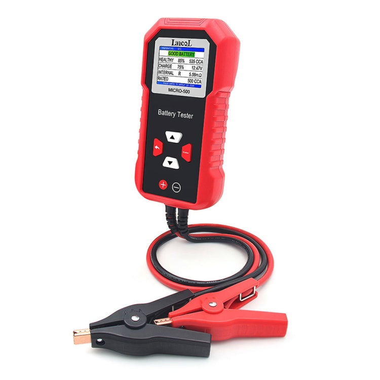 Tester per batteria auto con schermo LCD, Battery Tester