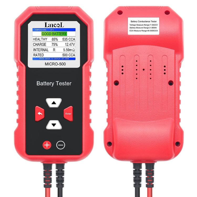 Tester per batteria auto con schermo LCD, Battery Tester
