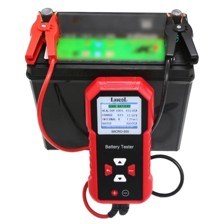 Tester per batteria auto con schermo LCD, Battery Tester