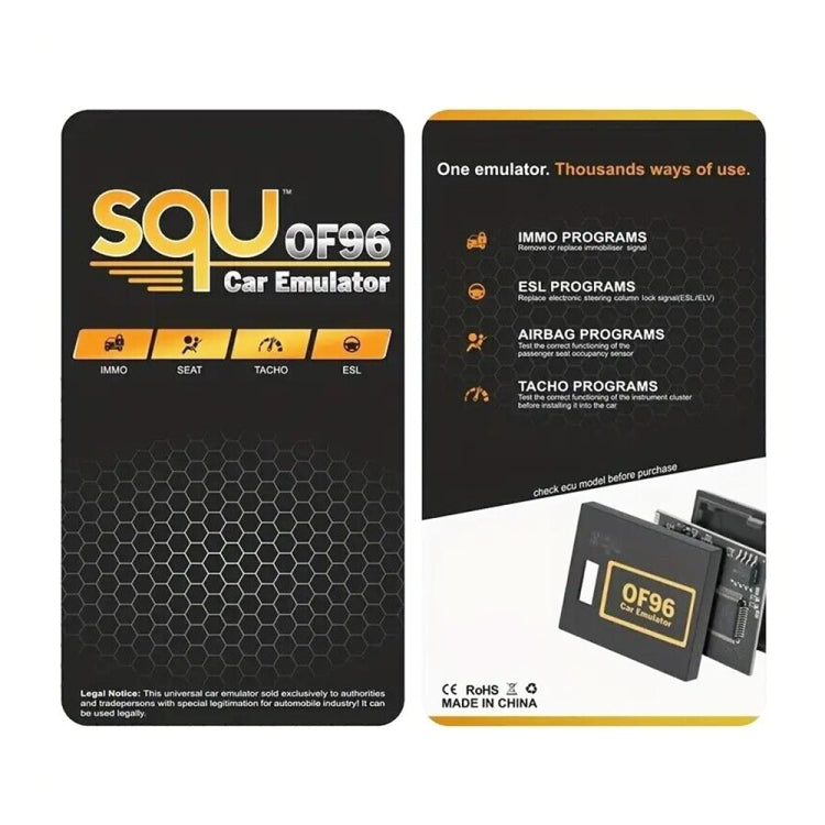 Emulatore di riparazione ECU per auto V96, OF96
