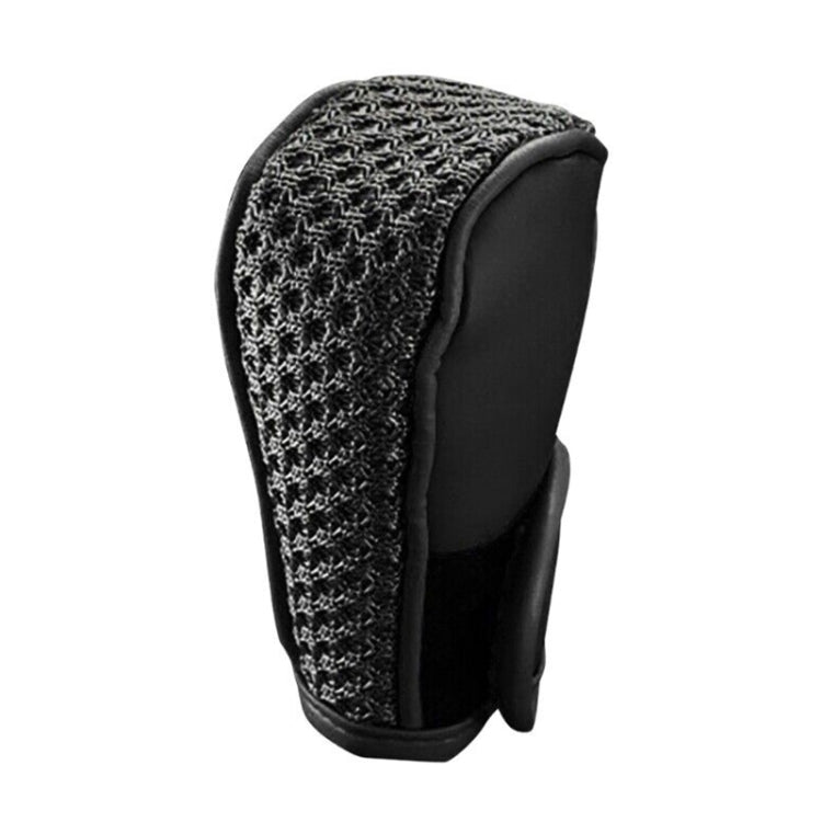 Copertura protettiva per pomello del cambio in PU + seta ghiaccio per auto universale, PU + Ice Silk Cover