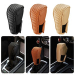 Copertura protettiva per pomello del cambio in PU + seta ghiaccio per auto universale, PU + Ice Silk Cover