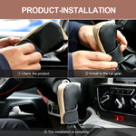 Copertura protettiva per pomello del cambio in pelle PU universale per auto, PU Cover, PU Leather Cover