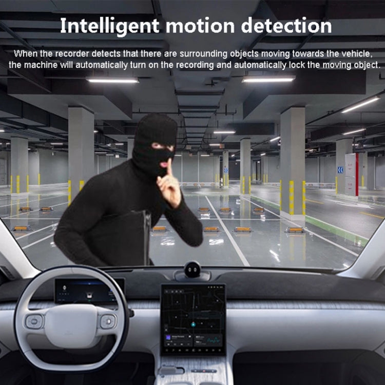Q3 Registratore di guida a registrazione singola per auto 1080P HD da 3 pollici, supporta la registrazione in loop automatica, Q3 Single Recording Driving Recorder