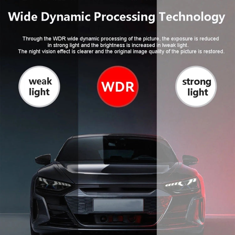 Q3 Registratore di guida a registrazione singola per auto 1080P HD da 3 pollici, supporta la registrazione in loop automatica, Q3 Single Recording Driving Recorder