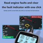 MS310 Schermo LCD Tester batteria per auto Rilevatore guasti ODB2, ODB2 Fault Detector