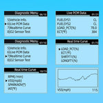MS310 Schermo LCD Tester batteria per auto Rilevatore guasti ODB2, ODB2 Fault Detector