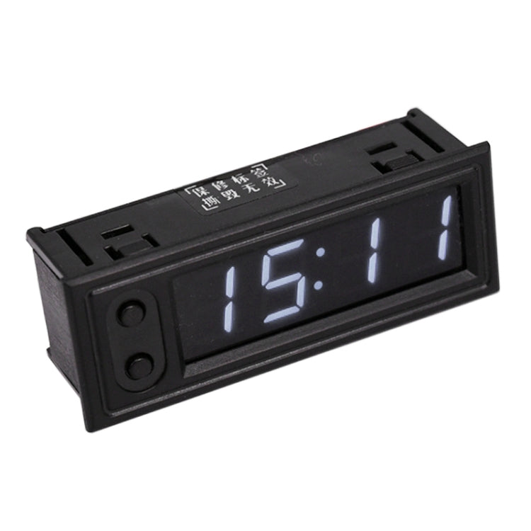 Orologio luminoso elettronico a LED ad alta precisione per auto DC5-50V 3 in 1 + termometro + voltmetro, 3 in 1 DC5-50V Green, 3 in 1 DC5-50V Blue, 3 in 1 DC5-50V Red, 3 in 1 DC5-50V 3 in 1 DC5-50V
