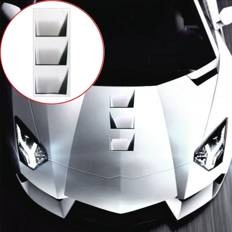 Adesivi decorativi autoadesivi per sfiati finti in PVC per auto, Fake Vent 5